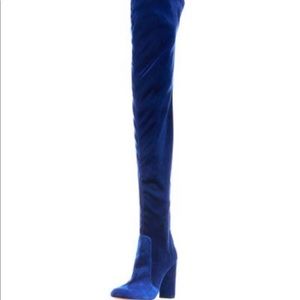 Never worn aquazurra over the knee boots